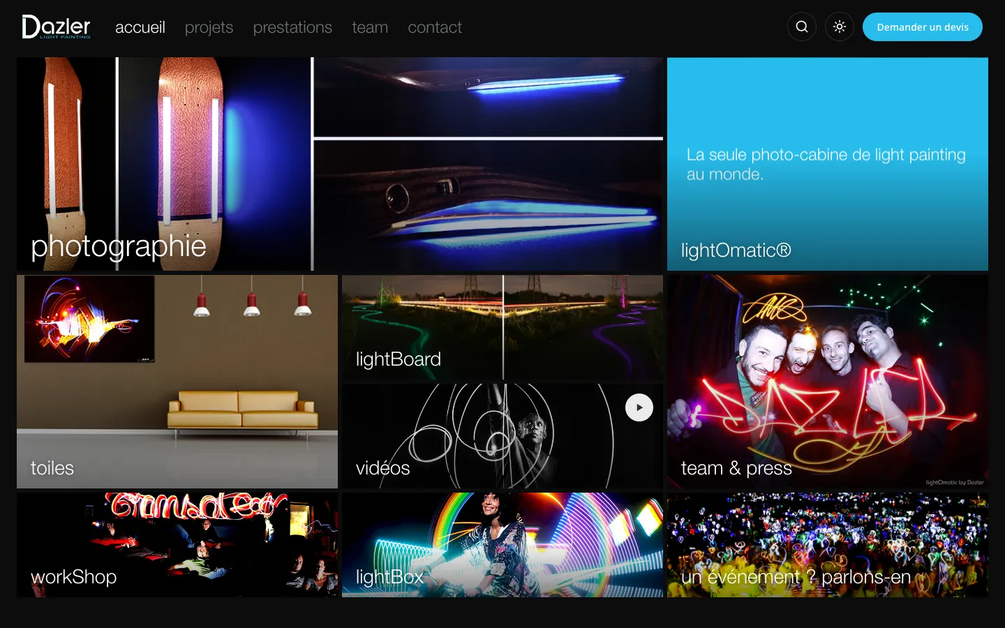 Dazler : photo light painting